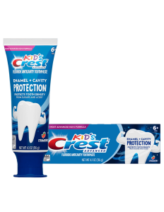 Зубная паста Crest Kids 2в1 с защитой эмали и профилактикой кариеса.