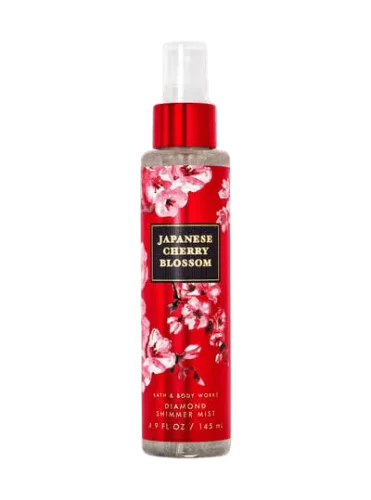 Парфюмированный шиммер-мист для тела с сиянием Bath & Body Works Japanese Cherry Blossom Diamond Shimmer Mist - 145 мл