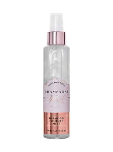 Парфюмированный шиммер-мист для тела с сиянием Bath & Body Works Champagne Toast Diamond Shimmer Mist - 145 мл