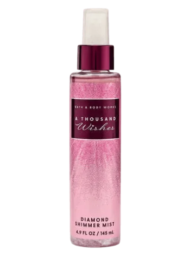 Парфюмированный шиммер-мист для тела с сиянием Bath & Body Works A Thousand Wishes Diamond Shimmer Mist - 145 мл