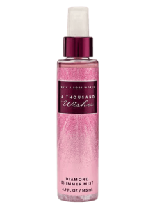 Парфюмированный шиммер-мист для тела с сиянием Bath & Body Works A Thousand Wishes Diamond Shimmer Mist - 145 мл