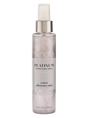 Парфюмированный шиммер-мист для тела с сиянием Bath & Body Works Platinum Diamond Shimmer Mist - 145 мл