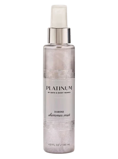 Парфюмированный шиммер-мист для тела с сиянием Bath & Body Works Platinum Diamond Shimmer Mist - 145 мл