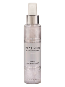 Парфюмированный шиммер-мист для тела с сиянием Bath & Body Works Platinum Diamond Shimmer Mist - 145 мл