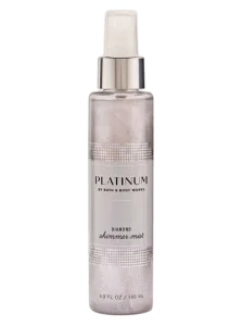 Парфюмированный шиммер-мист для тела с сиянием Bath & Body Works Platinum Diamond Shimmer Mist - 145 мл