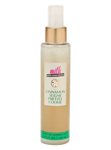 Парфюмированный шиммер-мист для тела с сиянием Bath & Body Works Cinnamon Sugar Pretzel Cookie Diamond Shimmer Mist - 145 мл