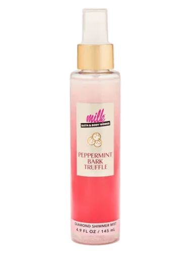 Парфюмированный шиммер-мист для тела с сиянием Bath & Body Works Peppermint Bark Truffle Diamond Shimmer Mist - 145 мл