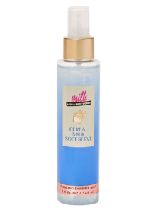 Парфюмированный шиммер-мист для тела с сиянием Bath & Body Works Cereal Milk Soft Serve Diamond Shimmer Mist - 145 мл