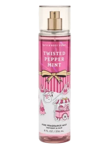Парфюмированный спрей для тела Bath & Body Works Twisted Peppermint Fine Fragrance Mist - 236 мл