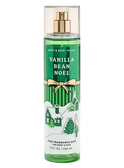 Парфюмированный спрей для тела Bath & Body Works Vanilla Bean Noel Fine Fragrance Mist - 236 мл