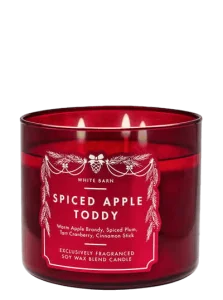 Bath & Body Works White Barn Spiced Apple Toddy 3-Wick Candle - 411 g 3 pilikli aromatik sham