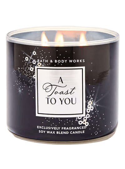 Ароматическая свеча с 3 фитилями Bath & Body Works A Toast To You 3-Wick Candle - 411 г