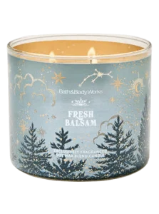 Ароматическая свеча с 3 фитилями Bath & Body Works Fresh Balsam 3-Wick Candle - 411 г