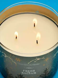Bath & Body Works Fresh Balsam 3-Wick Candle 3 pilikli aromatik sham - 411 g