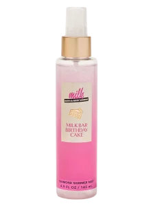 Парфюмированный шиммер-мист для тела с сиянием Bath & Body Works Milk Bar Birthday Cake Diamond Shimmer Mist - 145 мл