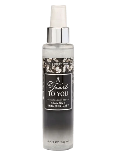 Парфюмированный шиммер-мист для тела с сиянием Bath & Body Works A Toast To You Diamond Shimmer Mist - 145 мл