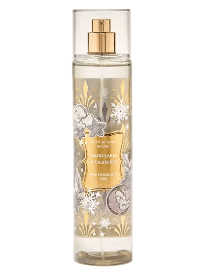 Парфюмированный спрей для тела Bath & Body Works Snowflakes & Cashmere Fine Fragrance Mist - 236 мл