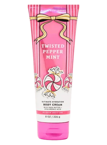Увлажняющий крем для тела Bath & Body Works Twisted Peppermint Ultimate Hydration Body Cream - 226 г