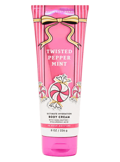 Увлажняющий крем для тела Bath & Body Works Twisted Peppermint Ultimate Hydration Body Cream - 226 г