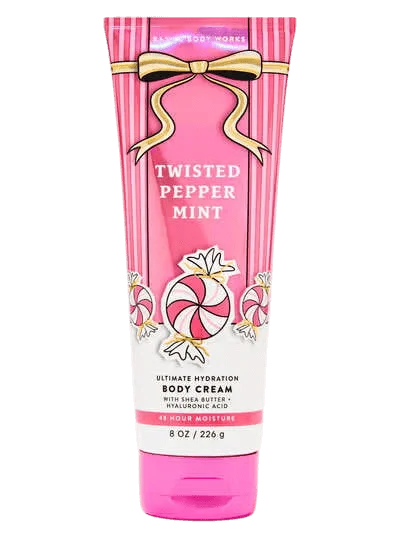 Увлажняющий крем для тела Bath & Body Works Twisted Peppermint Ultimate Hydration Body Cream - 226 г