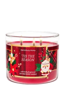 Bath & Body Works 'Tis The Season 3-Wick Candle - 411 g 3 pilikli aromatik sham