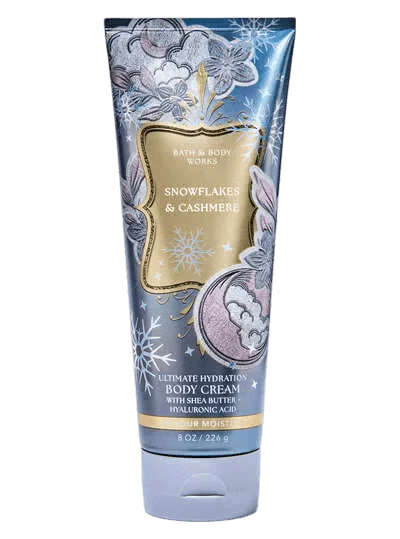 Увлажняющий крем для тела Bath & Body Works Snowflakes & Cashmere Ultimate Hydration Body Cream - 226 г