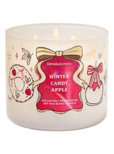 Ароматическая свеча с 3 фитилями Bath & Body Works Winter Candy Apple 3-Wick Candle - 411 г