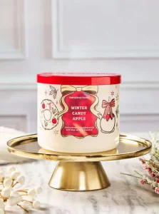 Ароматическая свеча с 3 фитилями Bath & Body Works Winter Candy Apple 3-Wick Candle - 411 г
