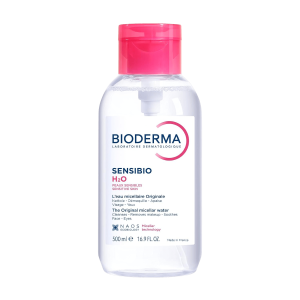 Мицеллярная вода для чувствительной кожи с помпой BIODERMA sensibio h2o 500ml