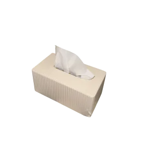Премиальная салфетница из водонепроницаемой кожи - Creamy White