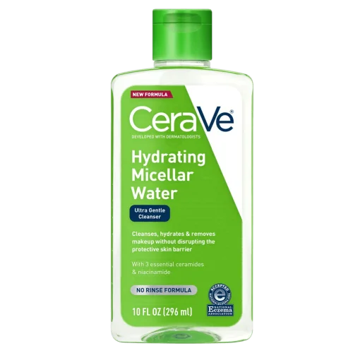 Мицеллярная вода 3-в-1 с церамидами и ниацинамидом CeraVe Hydrating Micellar Water Ultra Gentle Cleanser - 296 ml