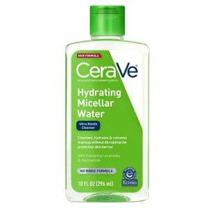 Мицеллярная вода 3-в-1 с церамидами и ниацинамидом CeraVe Hydrating Micellar Water Ultra Gentle Cleanser - 296 ml