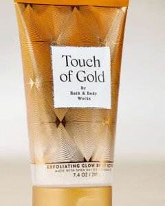 Отшелушивающий скраб для тела с эффектом сияния Bath & Body Works - Touch of Gold - 210g