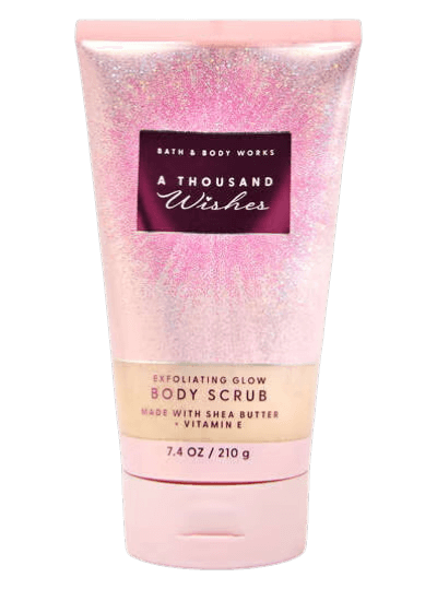 Отшелушивающий скраб для тела с эффектом сияния Bath & Body Works - A Thousand Wishes - 210g