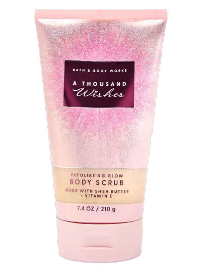 Отшелушивающий скраб для тела с эффектом сияния Bath & Body Works - A Thousand Wishes - 210g
