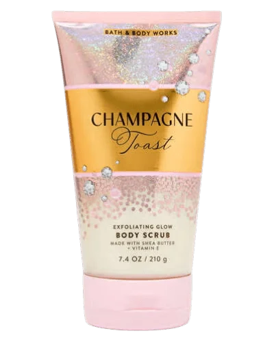 Отшелушивающий скраб для тела с эффектом сияния Bath & Body Works - Champagne Toast - 210g