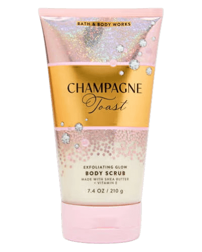 Отшелушивающий скраб для тела с эффектом сияния Bath & Body Works - Champagne Toast - 210g