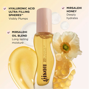 Масло для губ Gisou Honey Infused Hydrating Lip Oil - Honey Gold