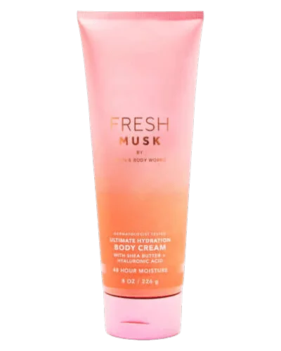 Увлажняющий крем для тела Bath & Body Works Fresh Musk - 226 g
