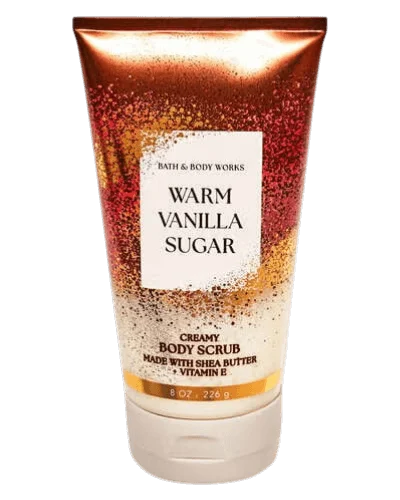 Кремовый скраб для тела Bath & Body Works - Warm Vanilla Sugar - 226 g