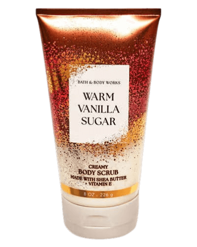Кремовый скраб для тела Bath & Body Works - Warm Vanilla Sugar - 226 g