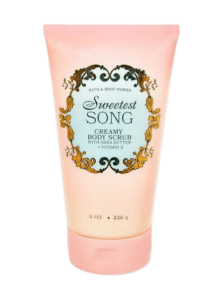 Кремовый скраб для тела Bath & Body Works - Sweetest Song - 226 g