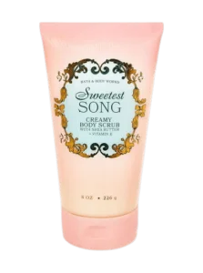 Кремовый скраб для тела Bath & Body Works - Sweetest Song - 226 g