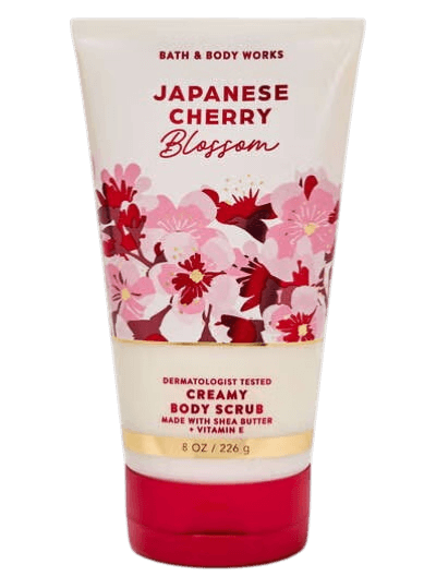 Кремовый скраб для тела Bath & Body Works - Japanese Cherry Blossom - 226 g