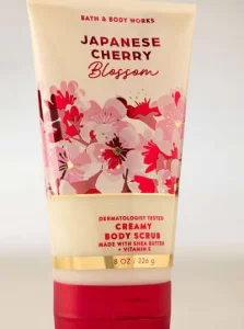 Кремовый скраб для тела Bath & Body Works - Japanese Cherry Blossom - 226 g