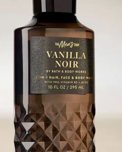 Гель 3-в-1 для мытья волос, лица и тела для мужчин  Bath & Body Works - Vanilla Noir - 295 ml