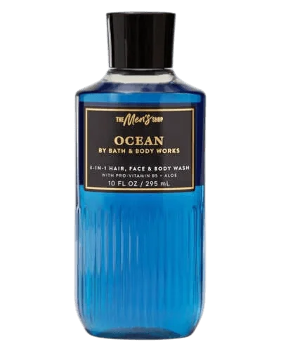 Гель 3-в-1 для мытья волос, лица и тела для мужчин Bath & Body Works - Ocean - 295 ml