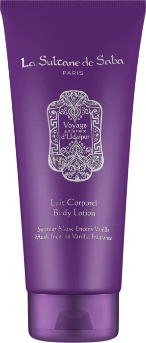 La Sultane de Saba Body Lotion Musk Incense Vanilla Journey to the route of Udaipur tana losyoni - 200ml