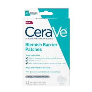 Невидимые пластыри от прыщей с церамидами и ниацинамидом - CeraVe - 22 шт