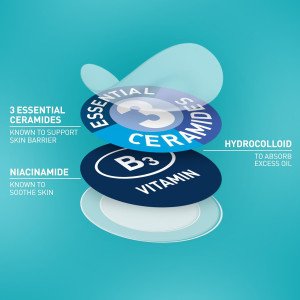 Невидимые пластыри от прыщей с церамидами и ниацинамидом - CeraVe - 22 шт